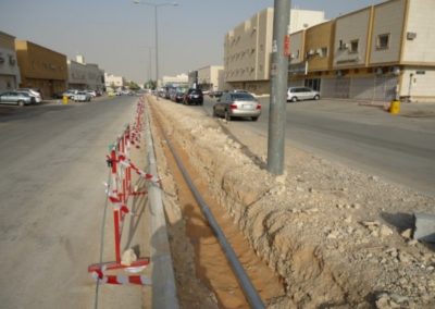 لمشروع صيانة شوارع وشبكات الطرق ( (2)